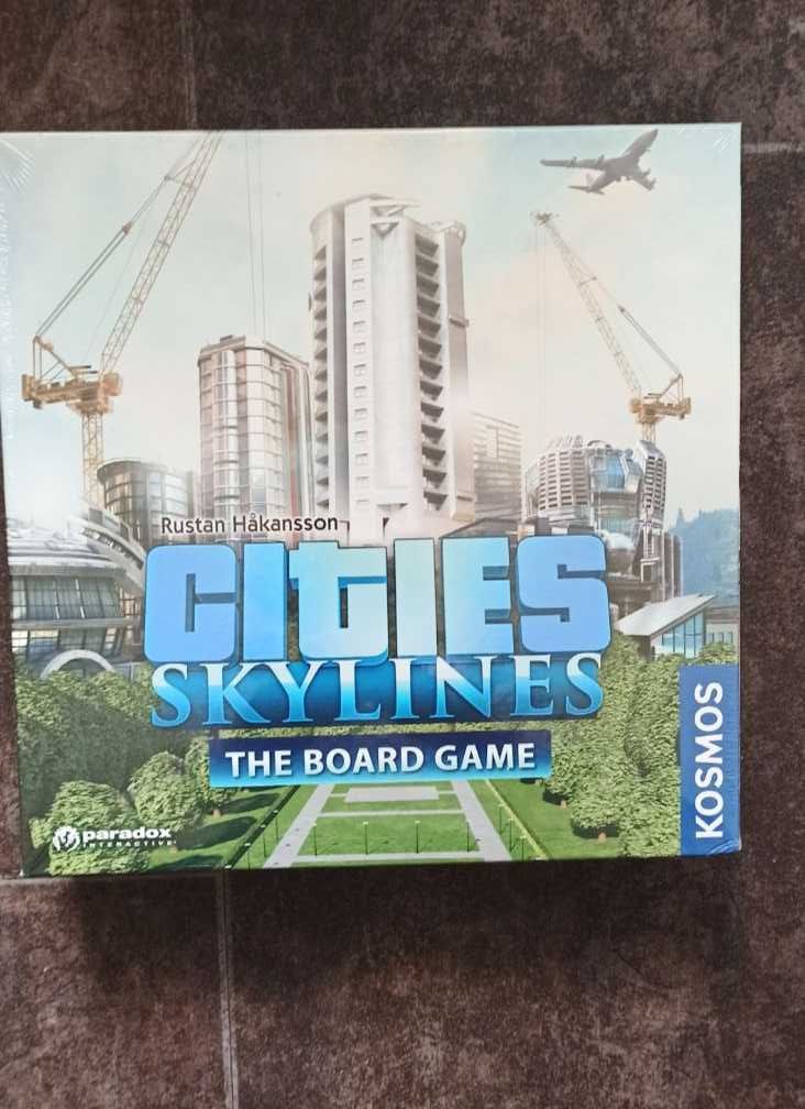 Cities Skyline gra planszowa NOWA w folii