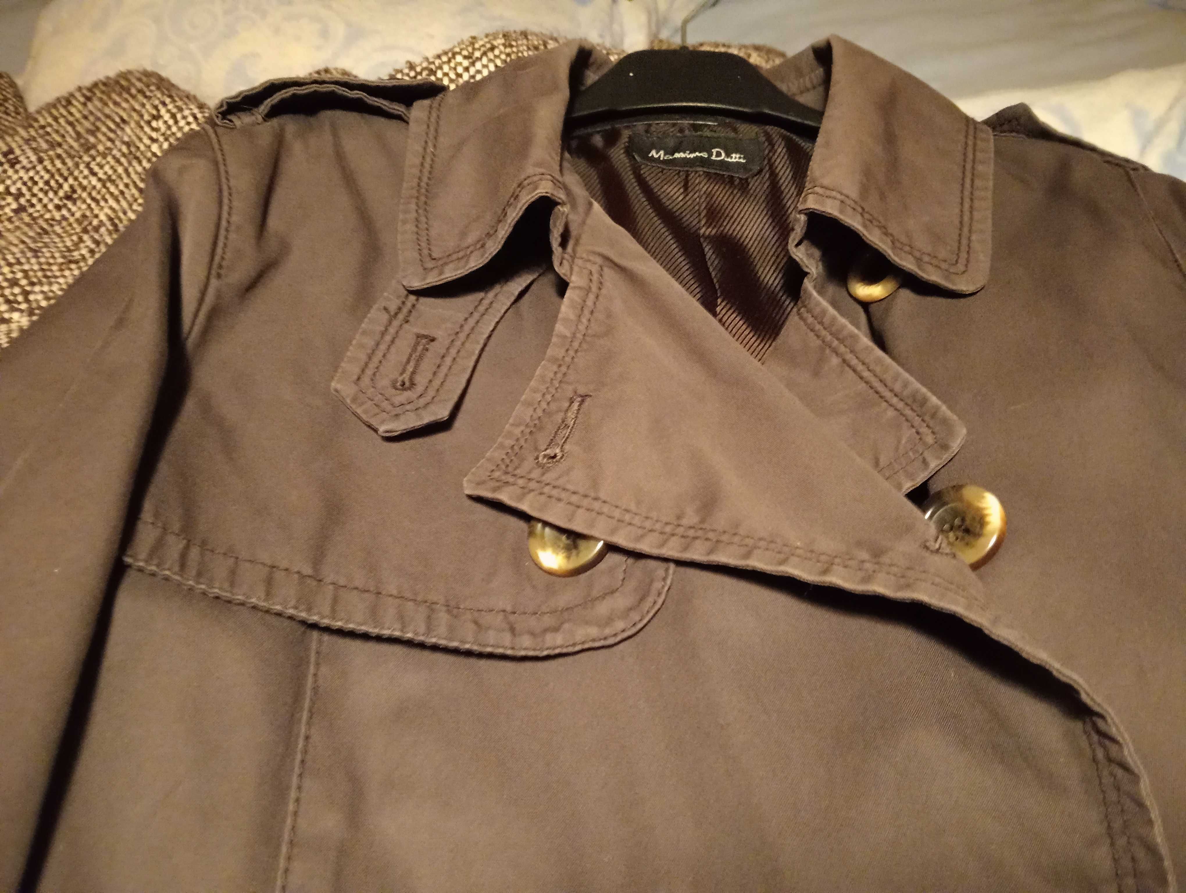 Gabardine, Trench, Parka Massimo Dutti
