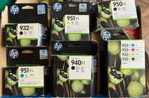 Картриджи для принтера HP 931 932 933 940 950 951