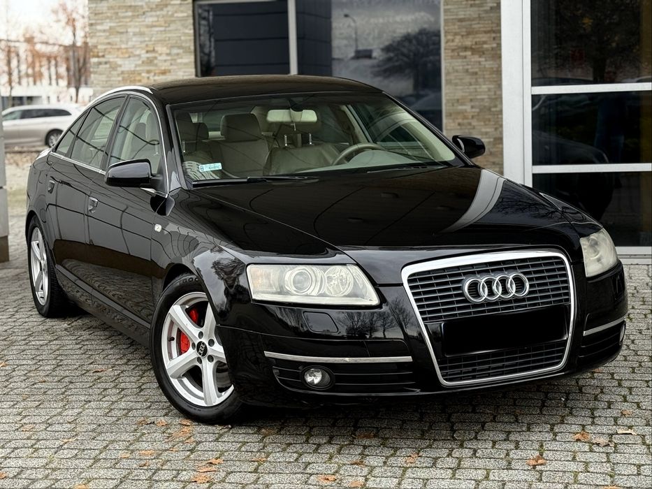 Audi A6 C6 3.2 V6 255KM *S-LINE*Navi*Kubełki*Alkantara*Alu*Zadbana