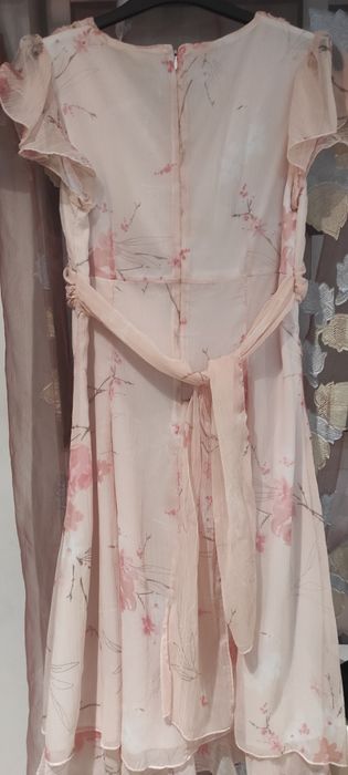 Vestido rosa claro