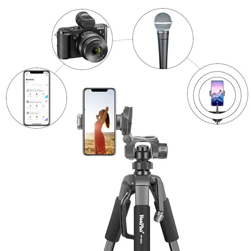 Штатив NeePho NP-8840 для телефону,фотоапарату 170 см