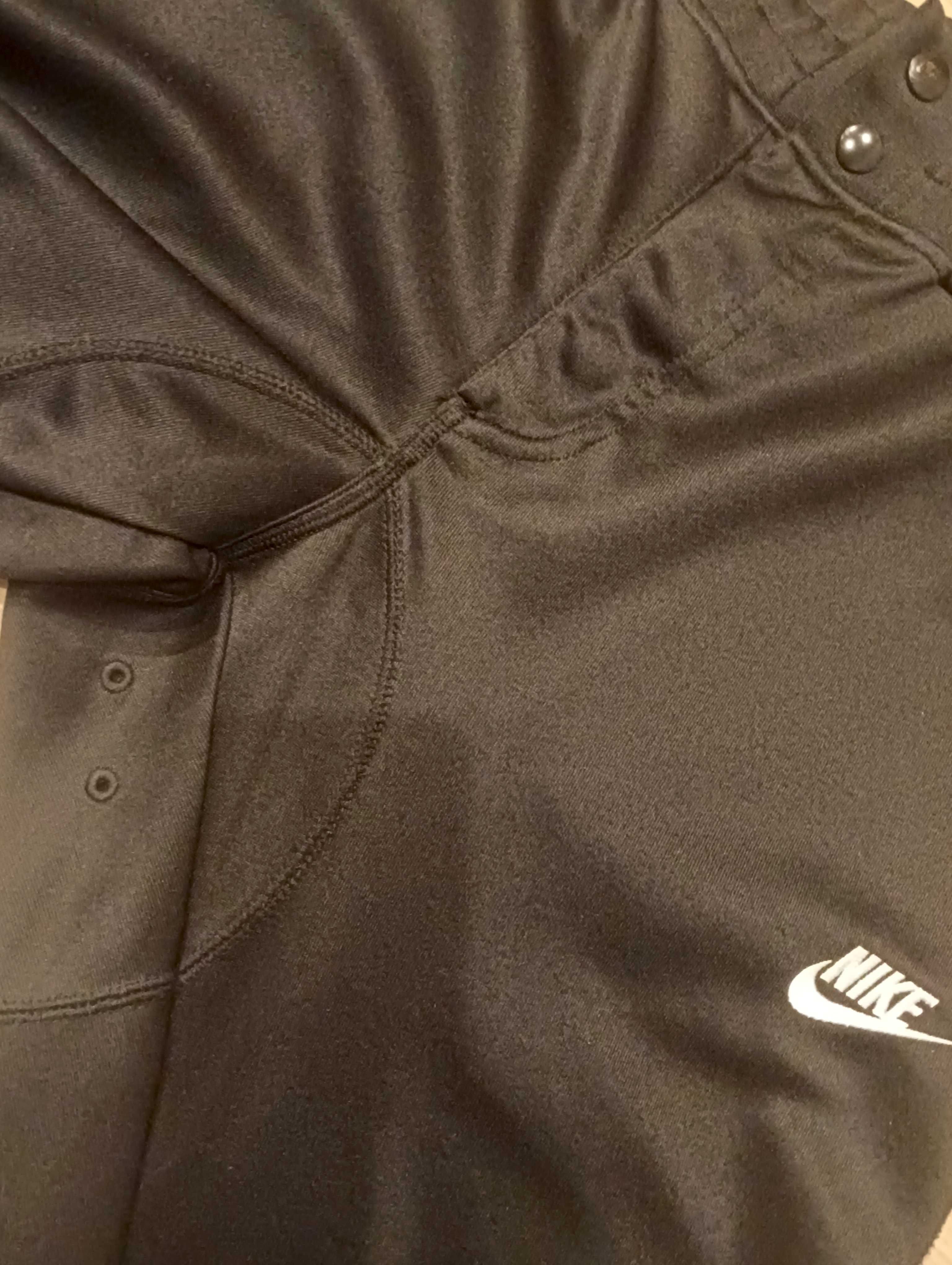 Spodnie Nike M Damskie dresowe czarne dresy black women trousers