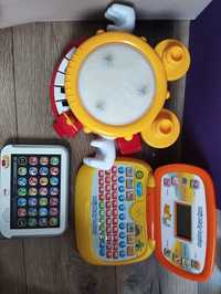 Zabawki edukacyjne - tablet, laptop i pianinko