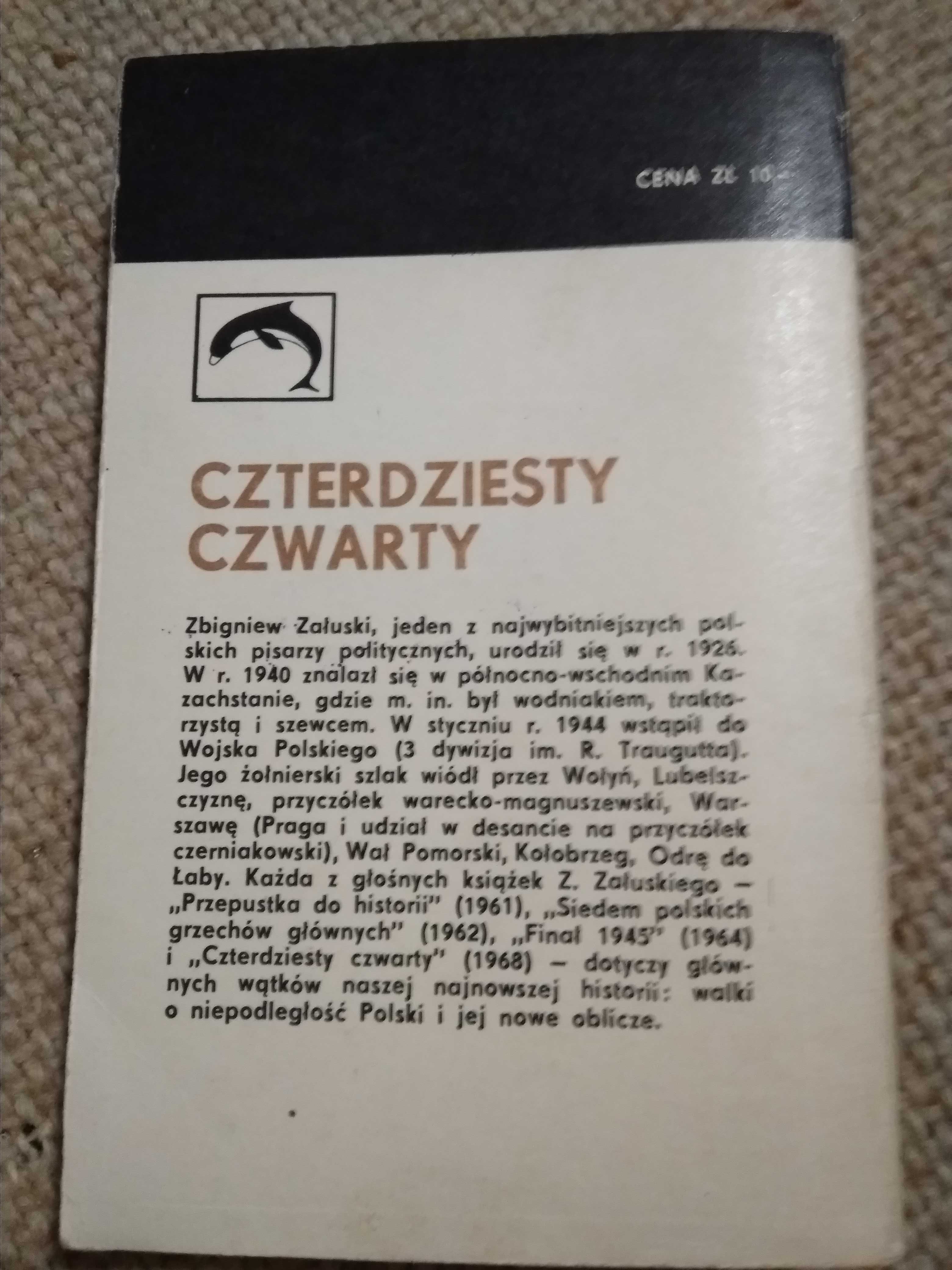 Czterdziesty czwarty Zbigniew Załuski wyd 1970