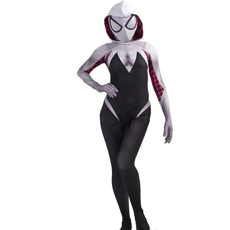 Fato e Máscara Spider Gwen
