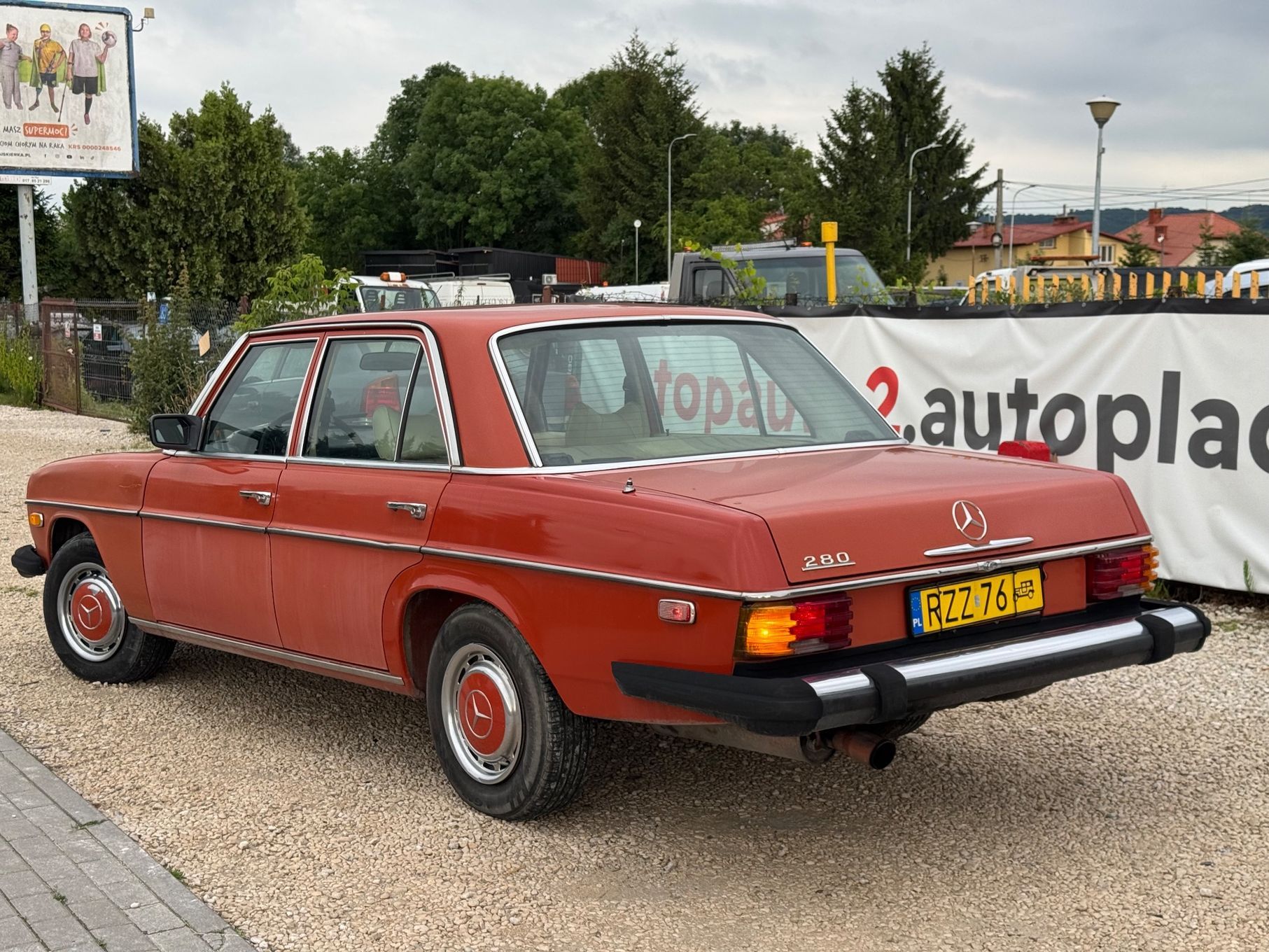Mercedes-Benz 280 Top-Auto Unikatowa W114 280E Klima 4x el Automat
