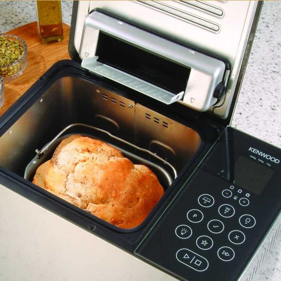 Kenwood BM 450 automat do pieczenia chleba 780 W Rapid Bake czarny/sre