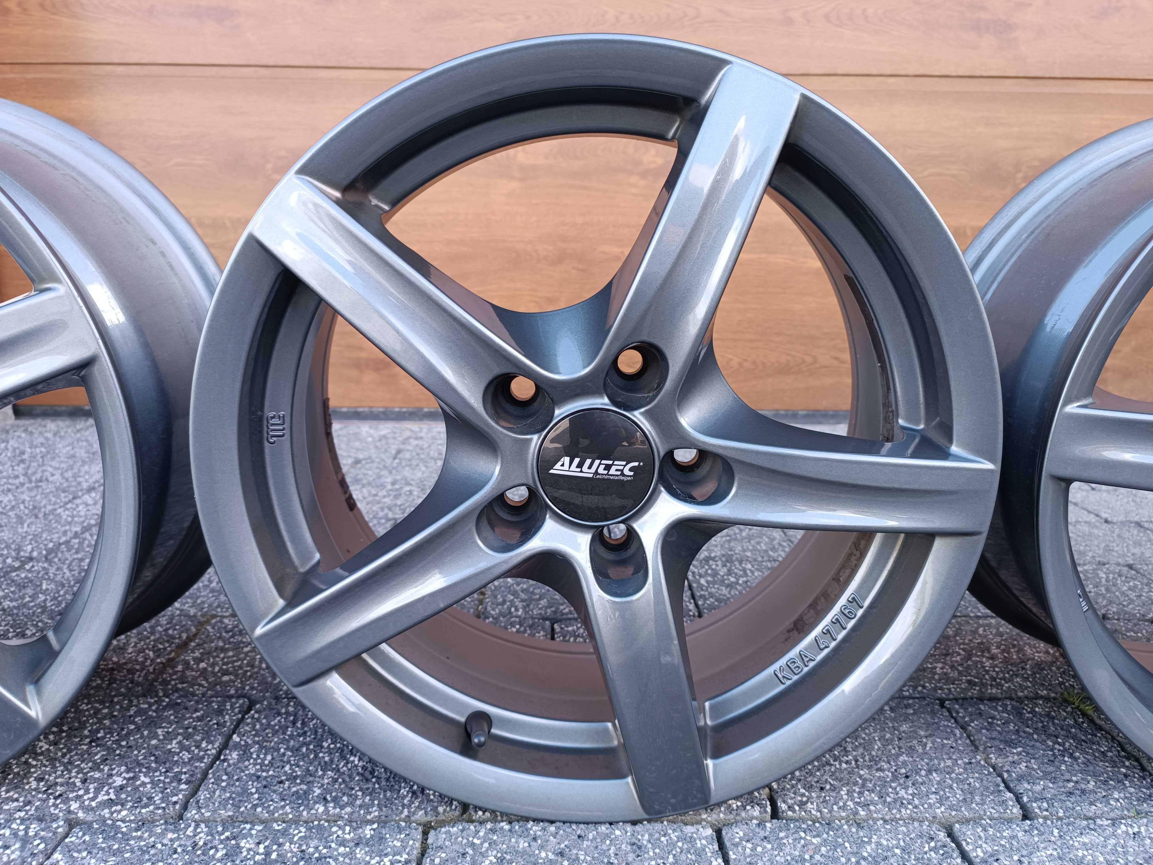 Felgi aluminiowe ALUTEC Grip 7Jx16" 5x112 mercedes, vw, audi JAK NOWE!