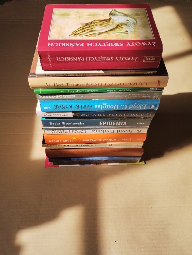 16 książek religijnych, Święci, Bóg, wiara, Religia