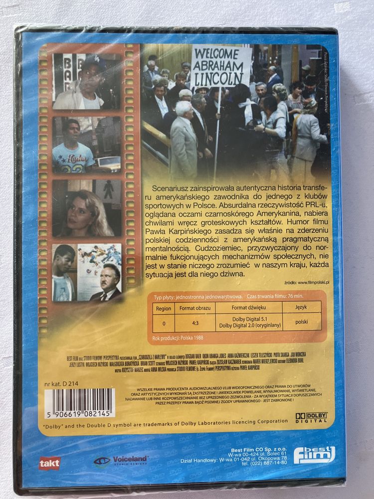 Czarodziej z Harlemu dvd film