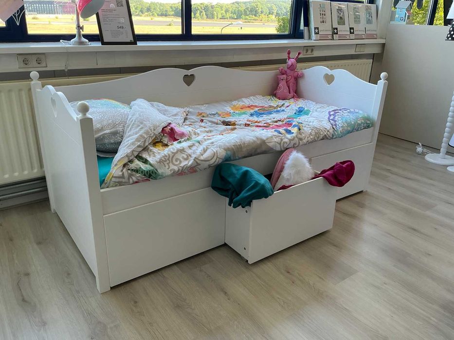 Łóżko i zestaw biały komplet -30%