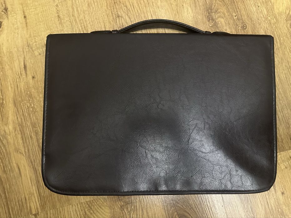 Teczka - aktówka - skóra naturalna i ekologiczna