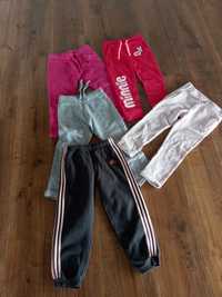 Dresy adidas benetton spodnie 6 szt rozm 92/98