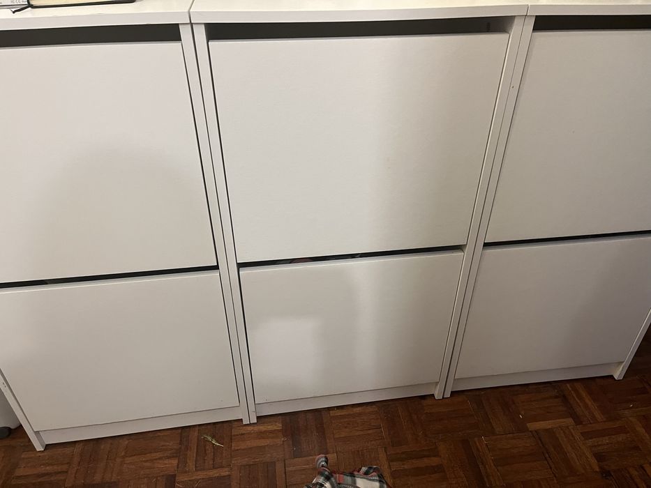 3 sapateiras do Ikea