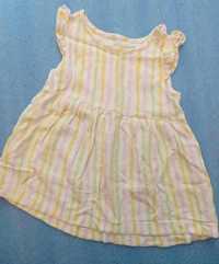 Sukienka niemowlęca dla dziewczynki r. 80 Sinsay