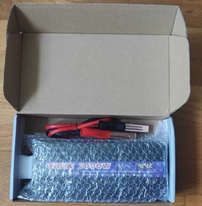 Перетворювач напруги с чистим синусом 12\220 2000W в наявності