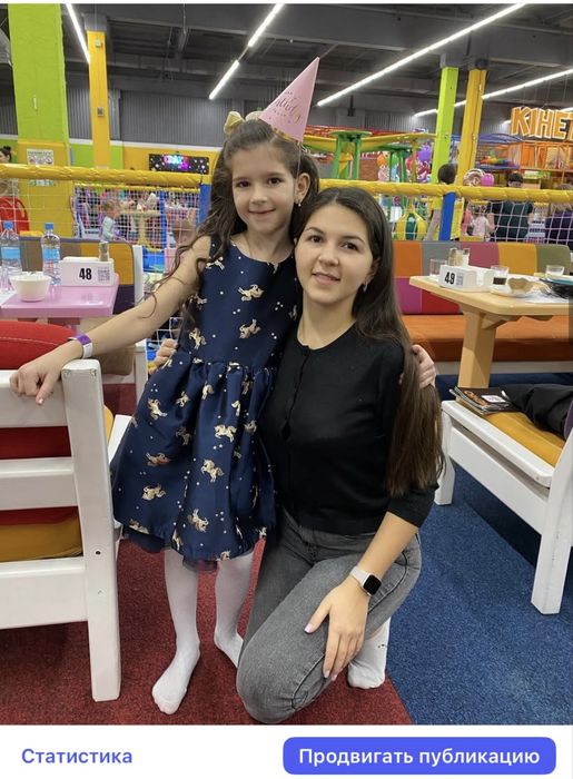 Святкова сукня на дівчинку 6-7років