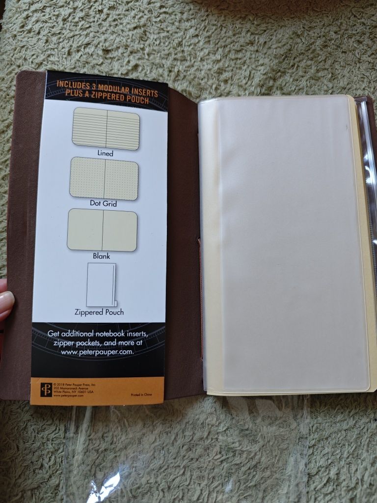 Voyager Notebook nutmeg