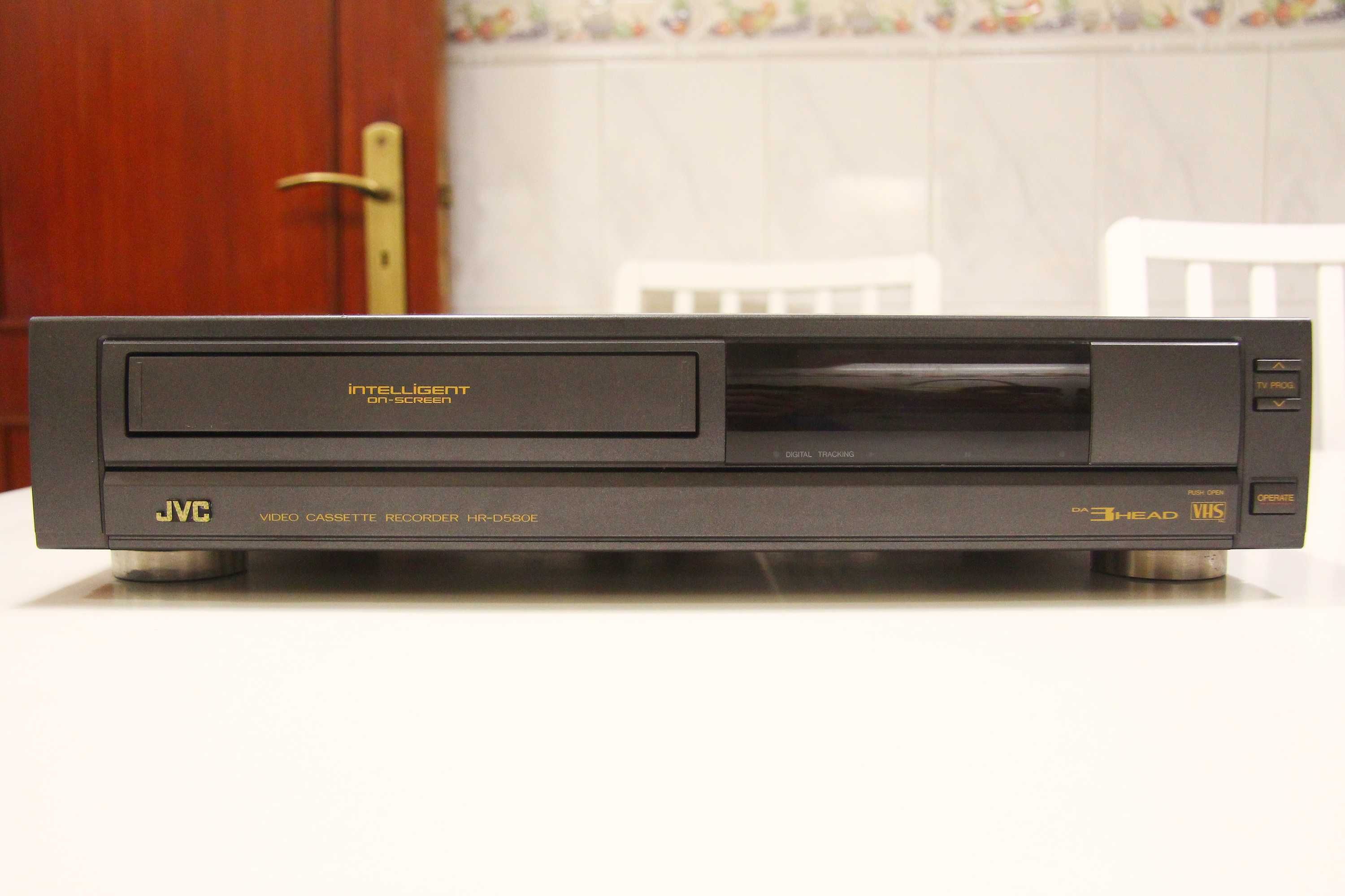 Vídeo Gravador JVC VHS Hi-Fi Stereo HR-D580E