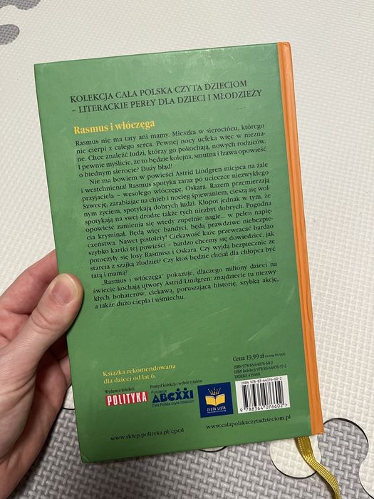 Książka Rasmus i włóczęga Astrid Lindgren