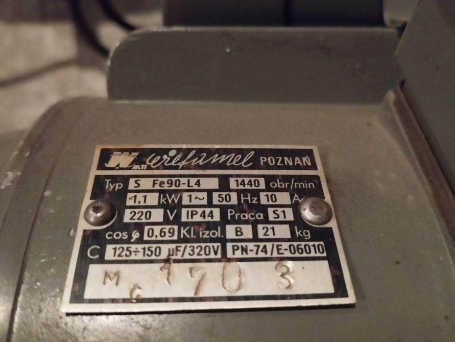 Silnik elektryczny 1.1 kw (1440 obr/min)