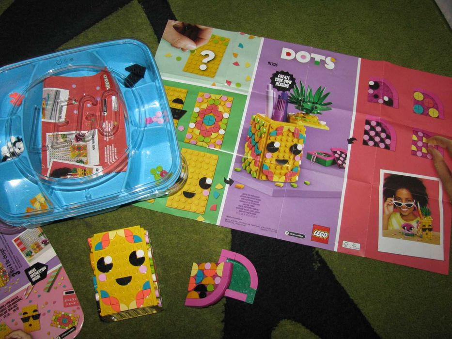 LEGO 41906 Pojemnik na długopisy w kształcie ananasa