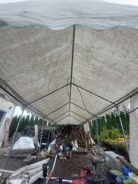 Stelaż namiot przemyslowy konstrukcja ogrodowa 3x8
