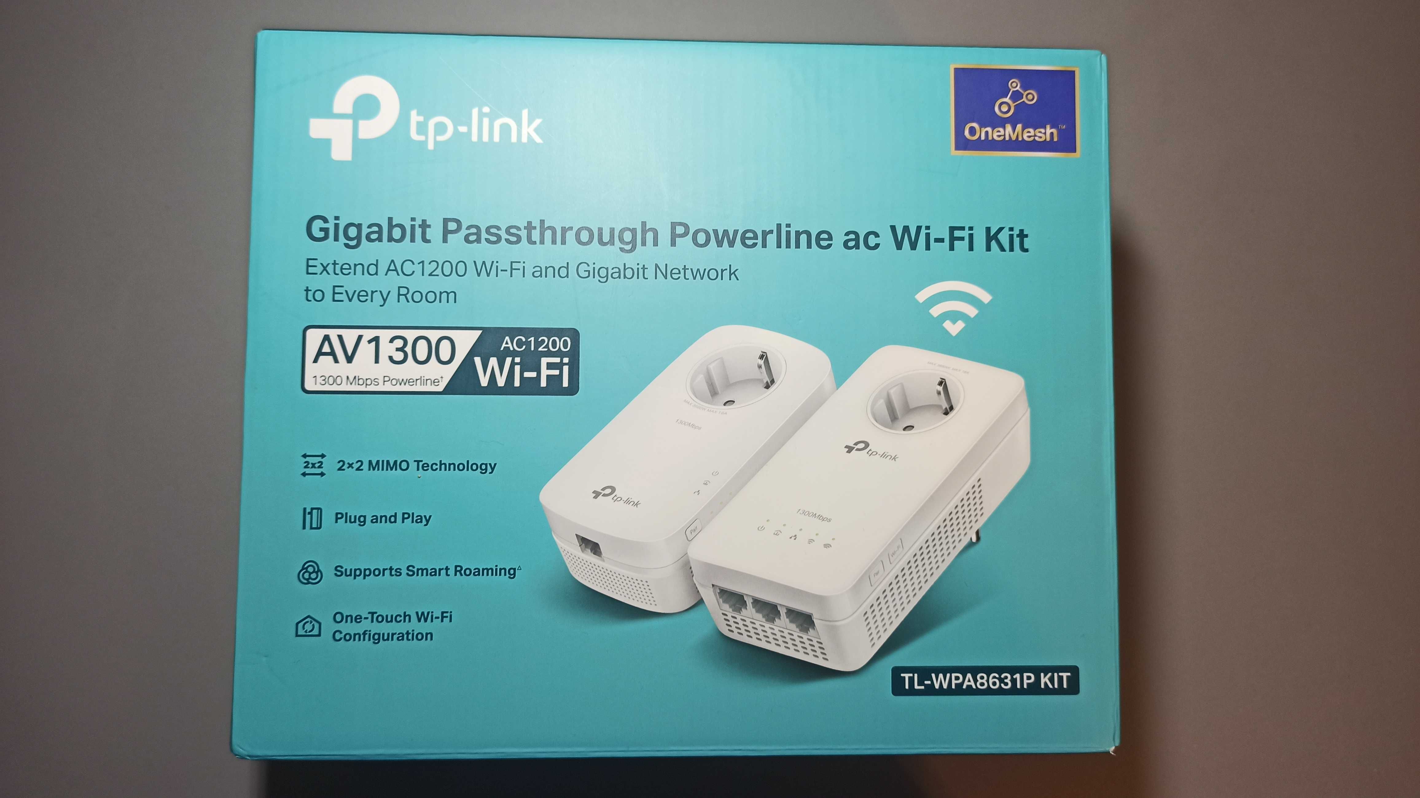 Zestaw adapterów powerline TP-Link TL-WPA8631P KIT