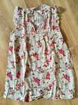 River Island NOWA bluzka tunika - kwiaty, koraliki 34