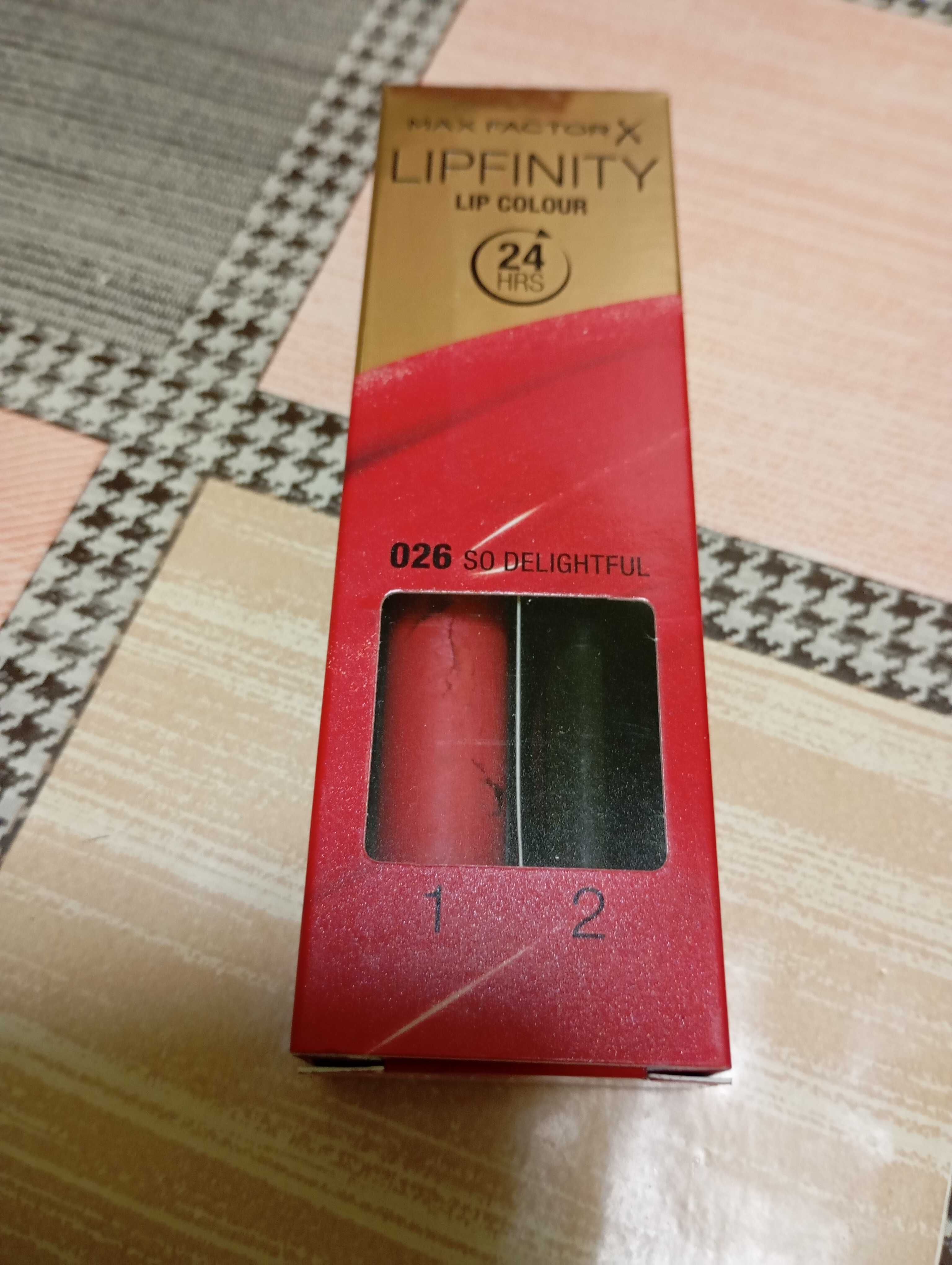 Max Factor Lipfinity Lip Colour 4,2g W Pomadka 026 So Delightful