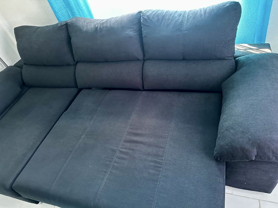 Vendo Sofá-Cama com Chaise Longue direito