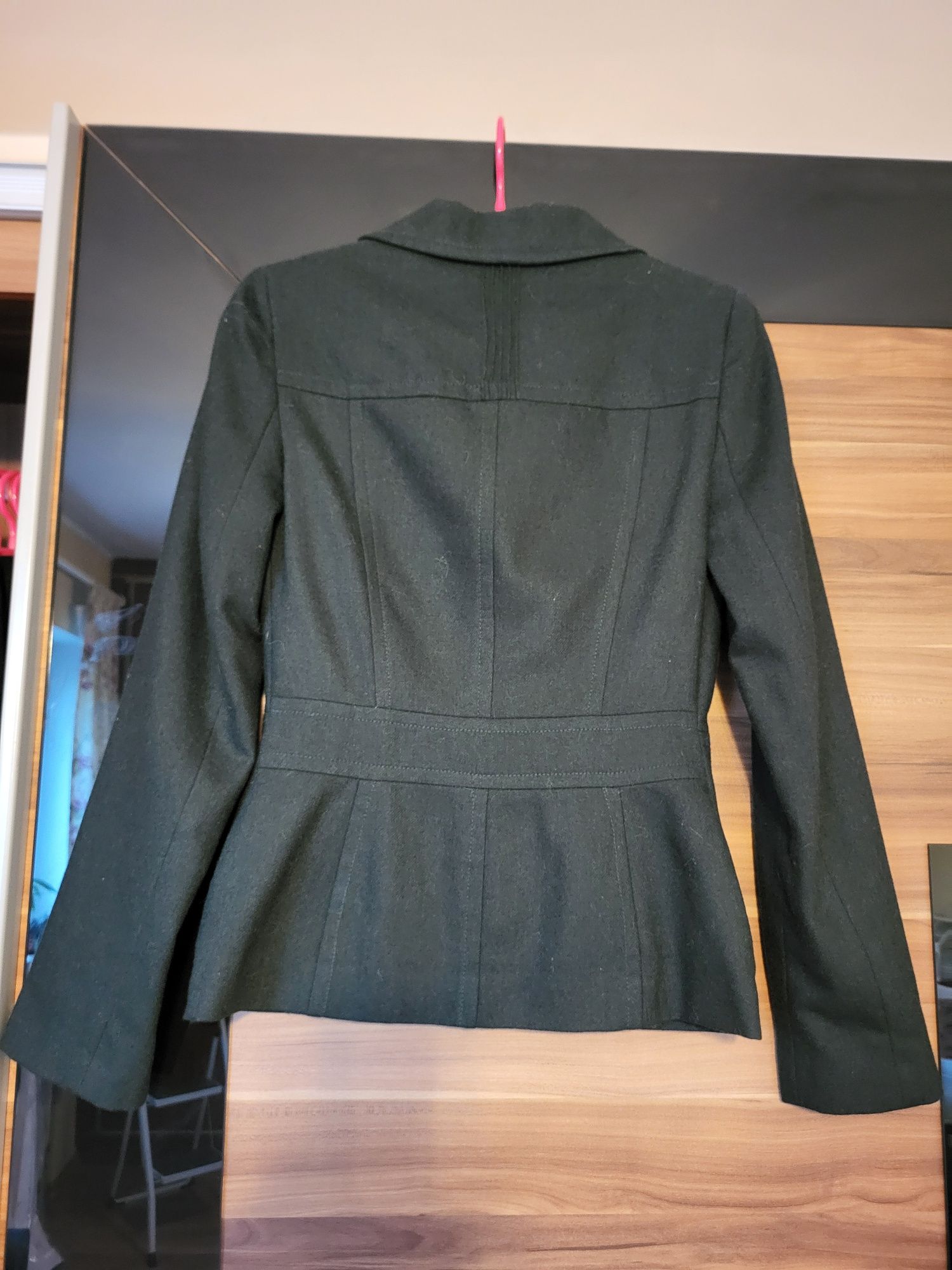 Marynarka wełniana 36 TopShop Nowa metki butelkowa zieleń! Piękna!