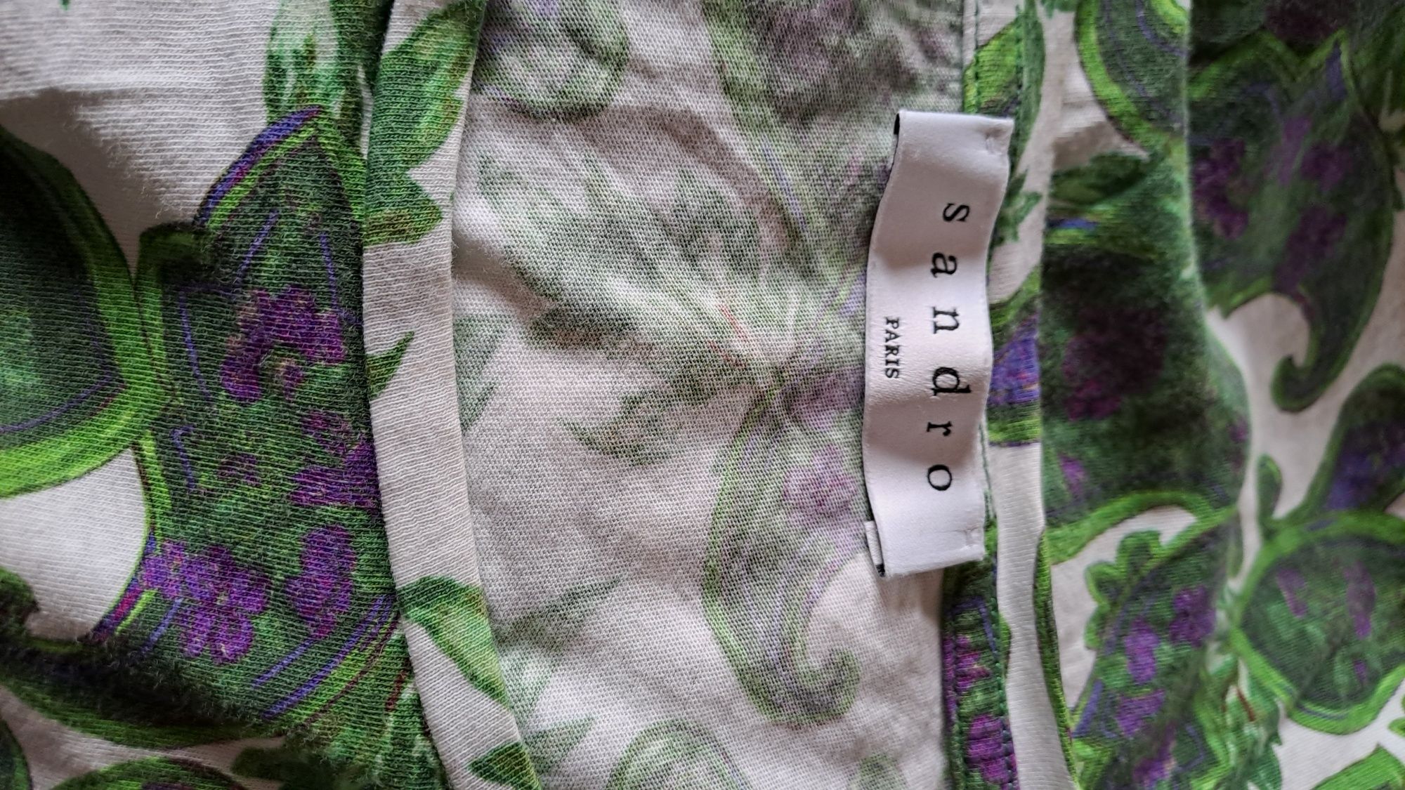 Sandro t-shirt roz M