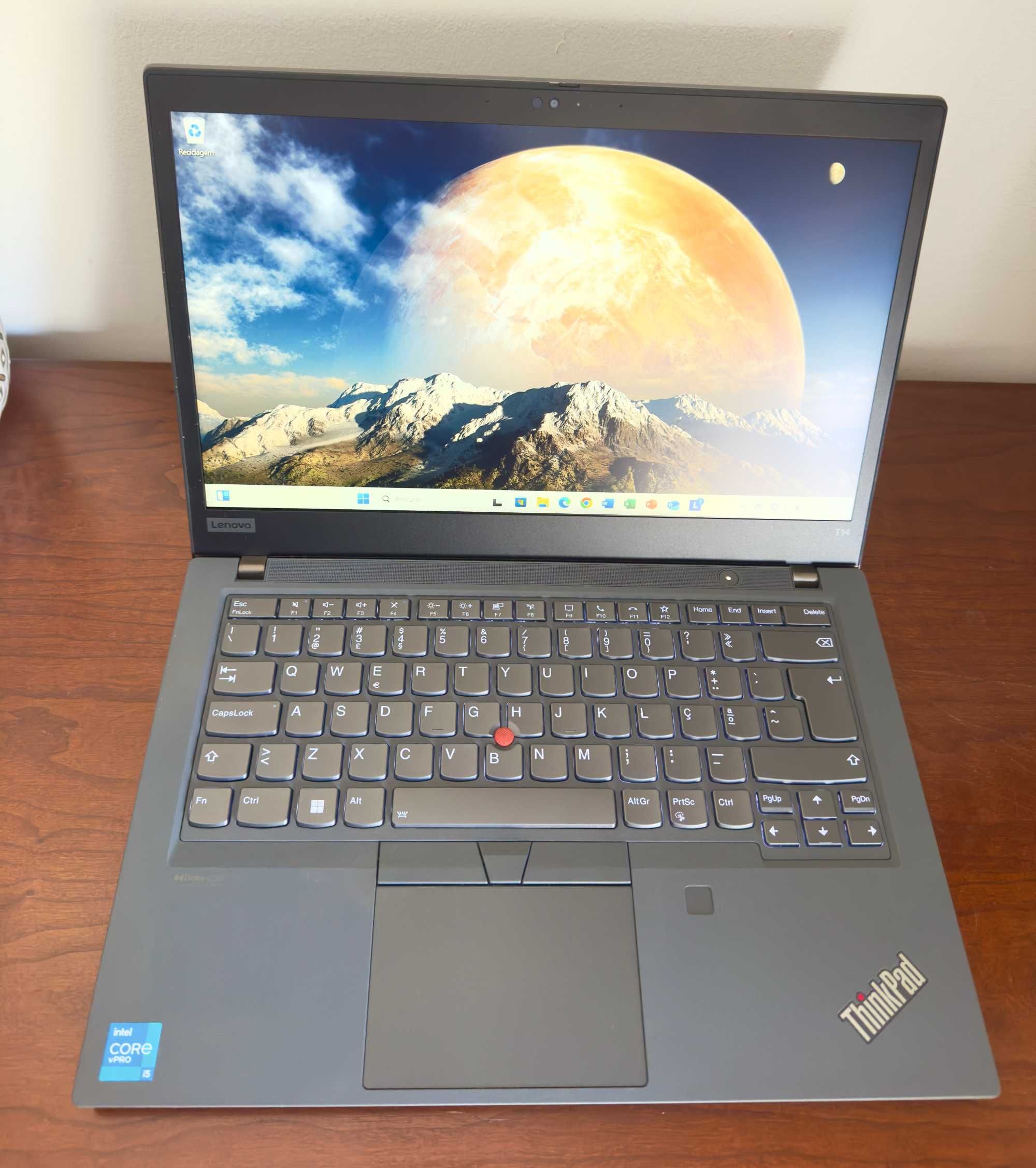 Lenovo ThinkPad T14 Gen2 14"FullHD Tactil/i5-1145G7/16G/256Gb/Garantia