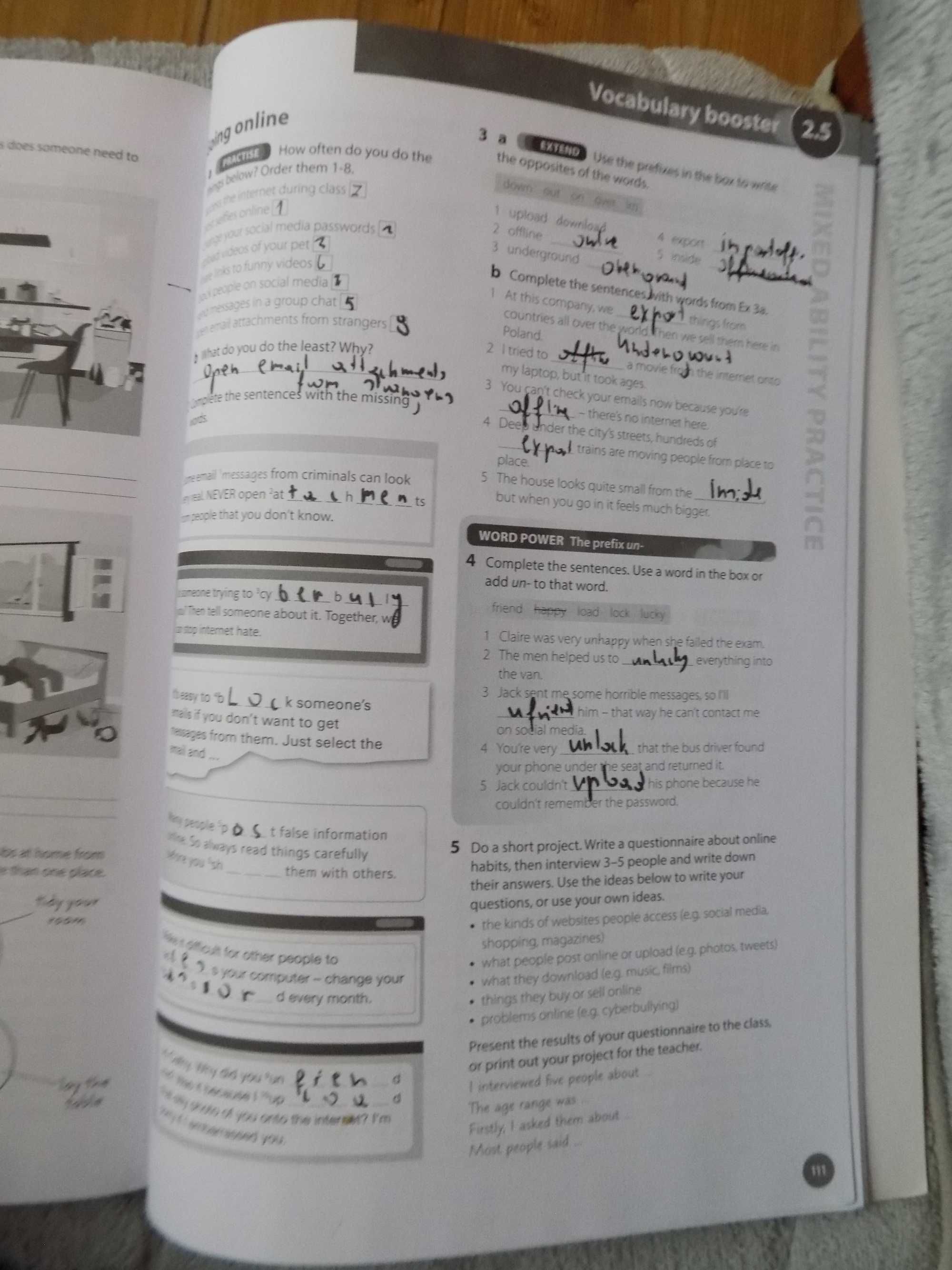Vision 2 workbook