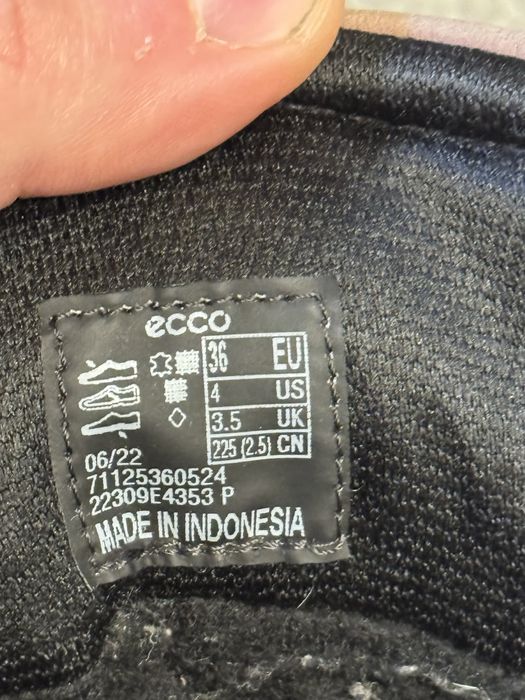 Зимові черевики Ecco Biom K2 36 23 см