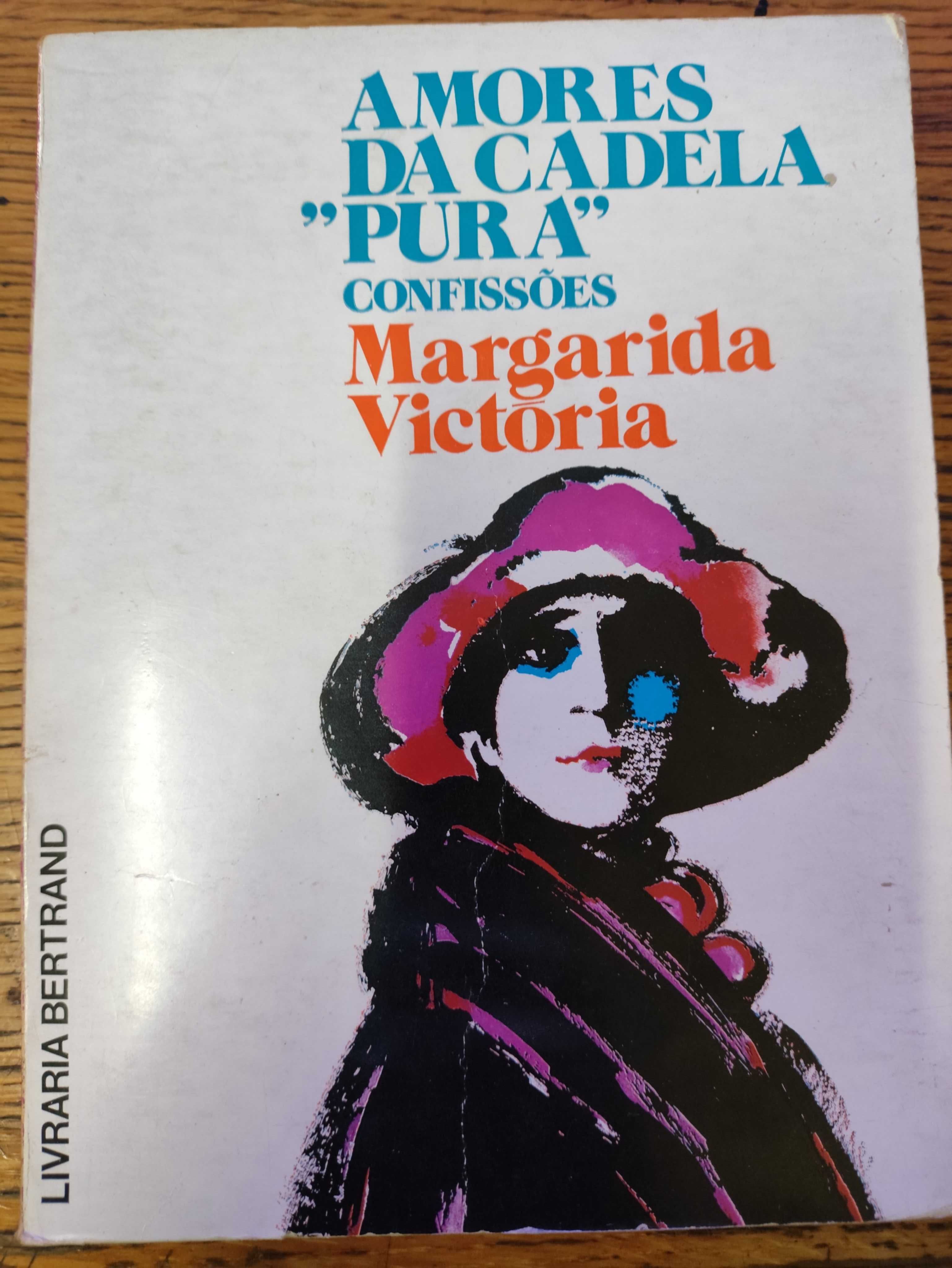 Livro Amores da Cadela Pura de Margarida Vitória