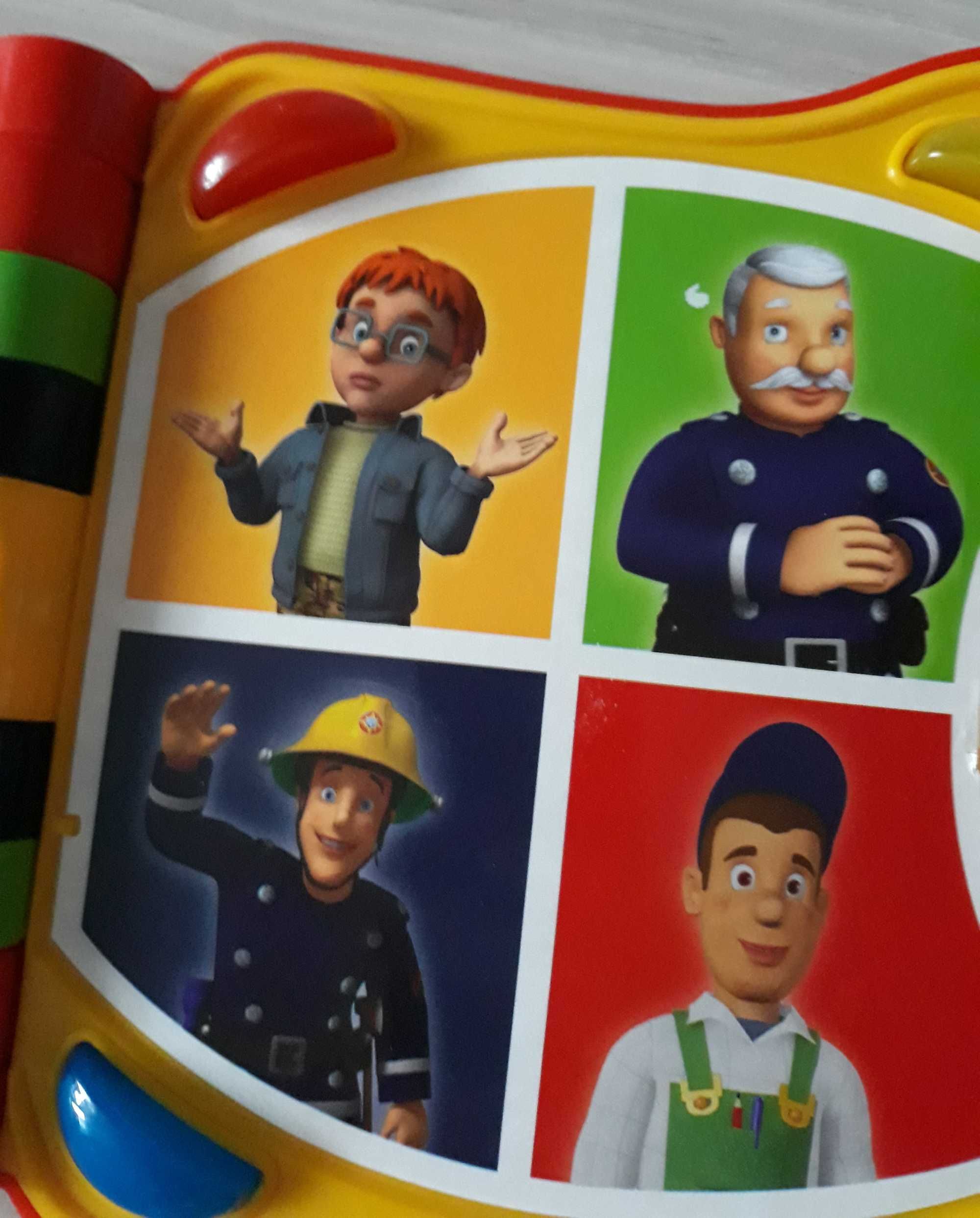 Prims Art Fireman Sam strażak Sam książeczka interaktywna 19cm