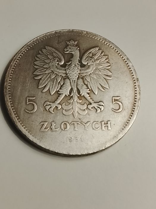 5 złotych Nike 1931 rok kopia.