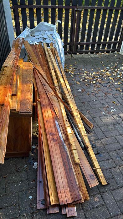 Drewno do oddania za darmo