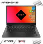 LAPTOP GAMINGOWY HP Omen 16 RTX 3050 Ti i5-11400H 144hz