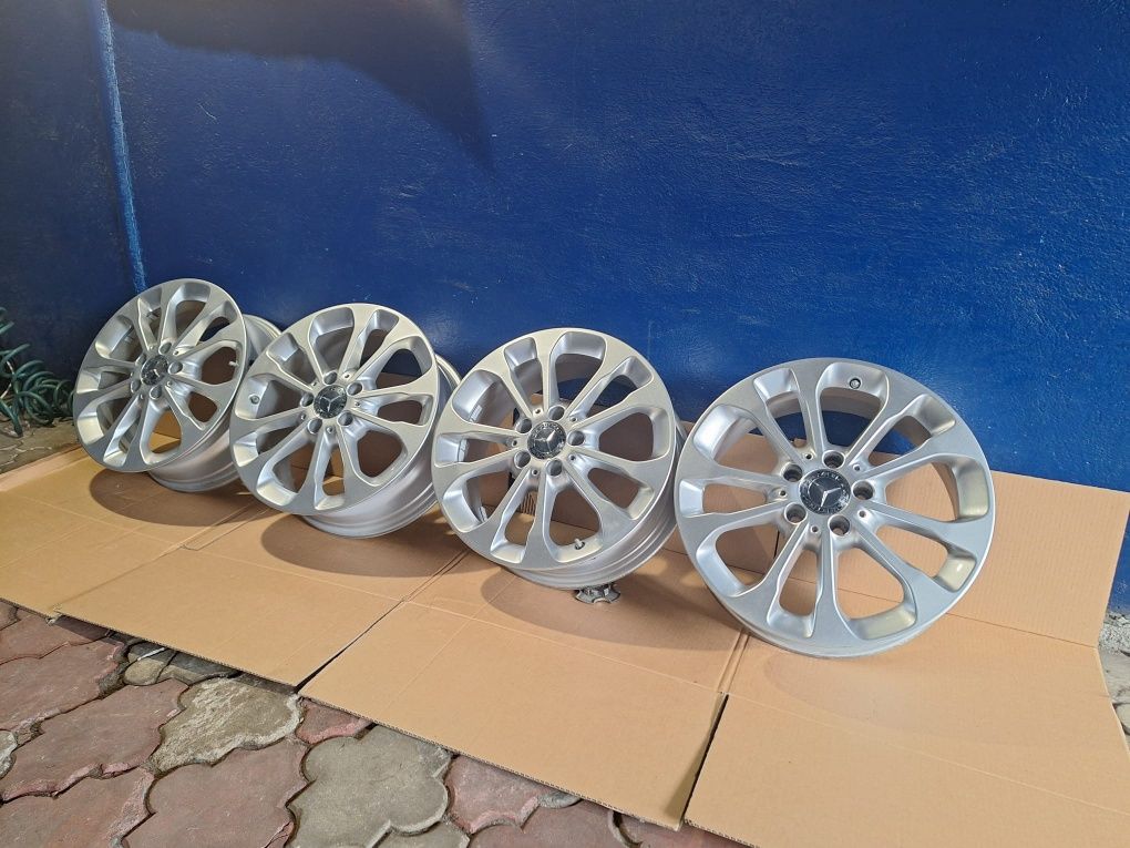 Alufelgi R17 5×112 Mercedes bdb stan + czujniki