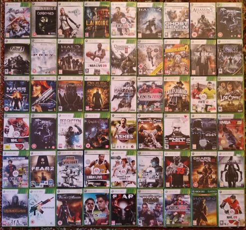 Zestaw gier na konsolę Xbox 360