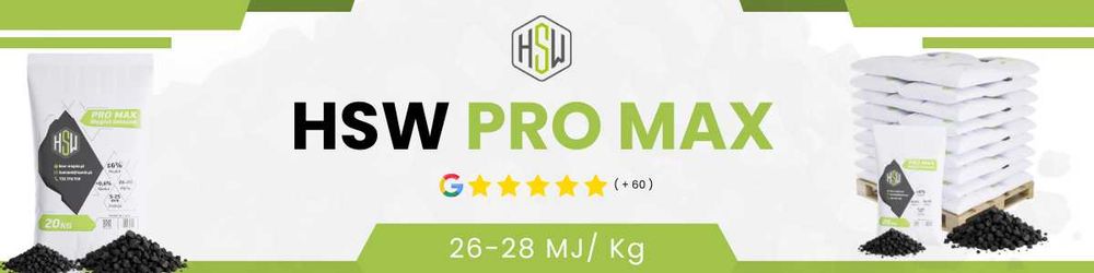 Węgiel groszek 26-28MJ/Kg HSW PRO MAX - Opoczno