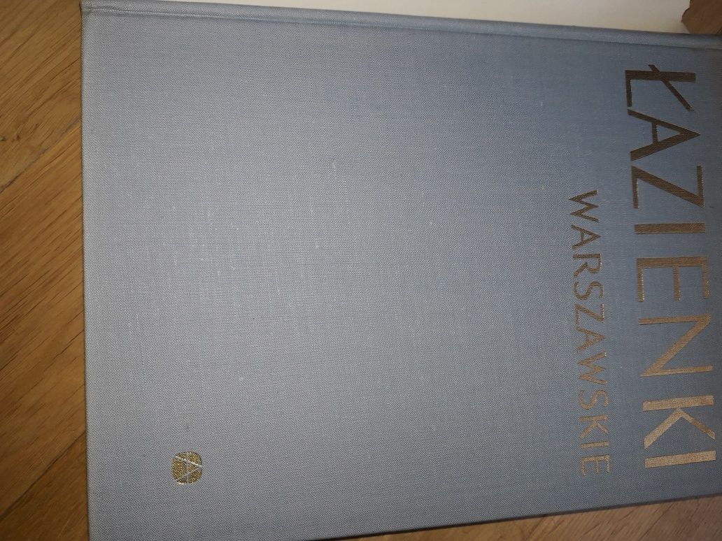 Łazienki Warszawskie książka 68rok
