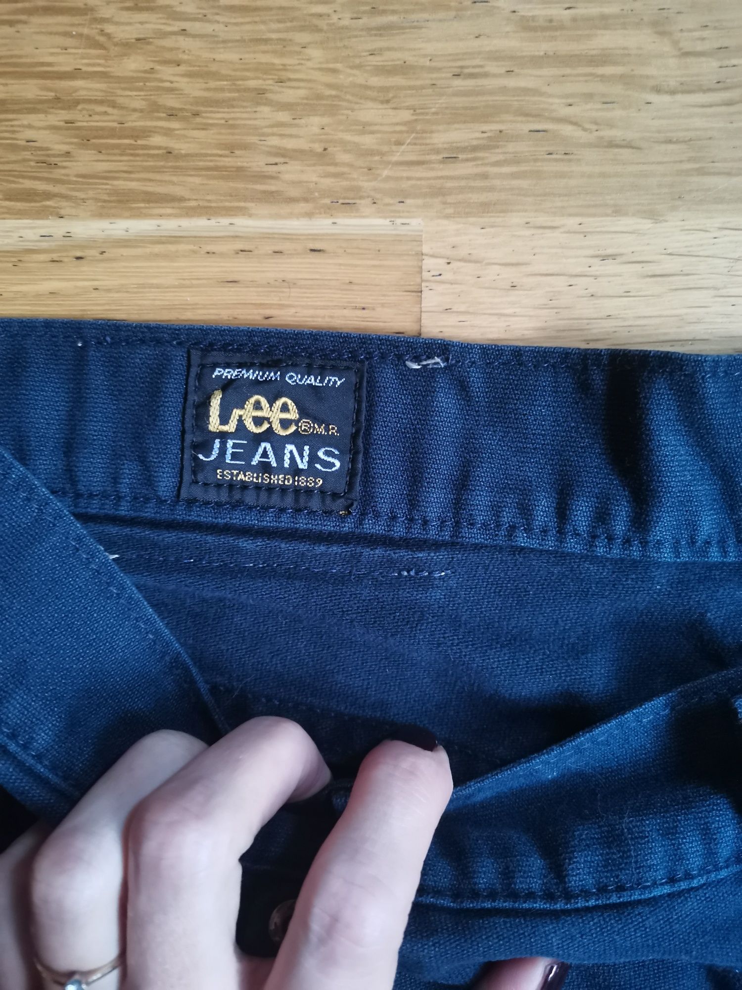 Spodnie Lee szeroka nogawka S/M