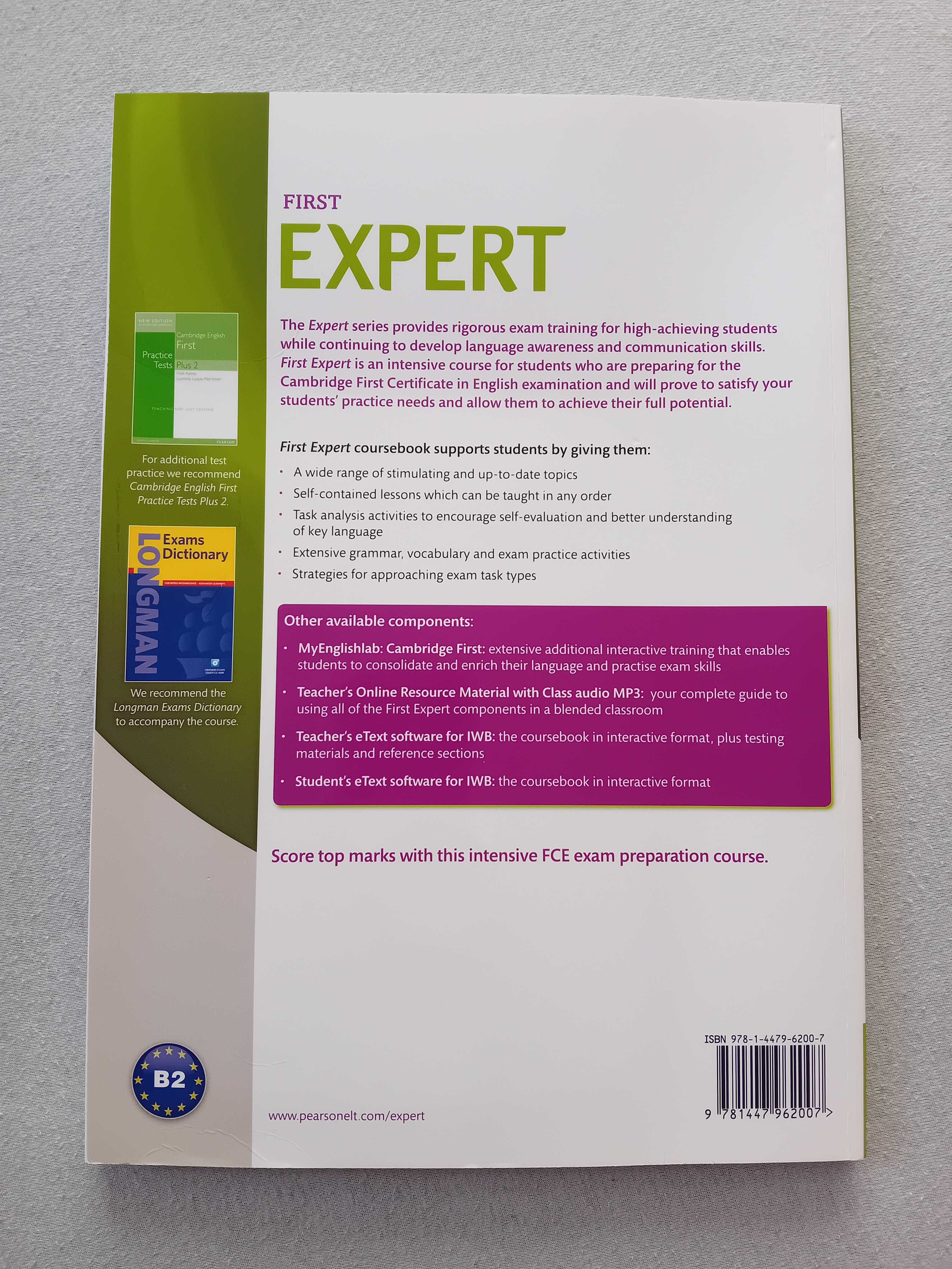 Expert Cambridge. First Expert 3rd Edition. Coursebook with Audio CD