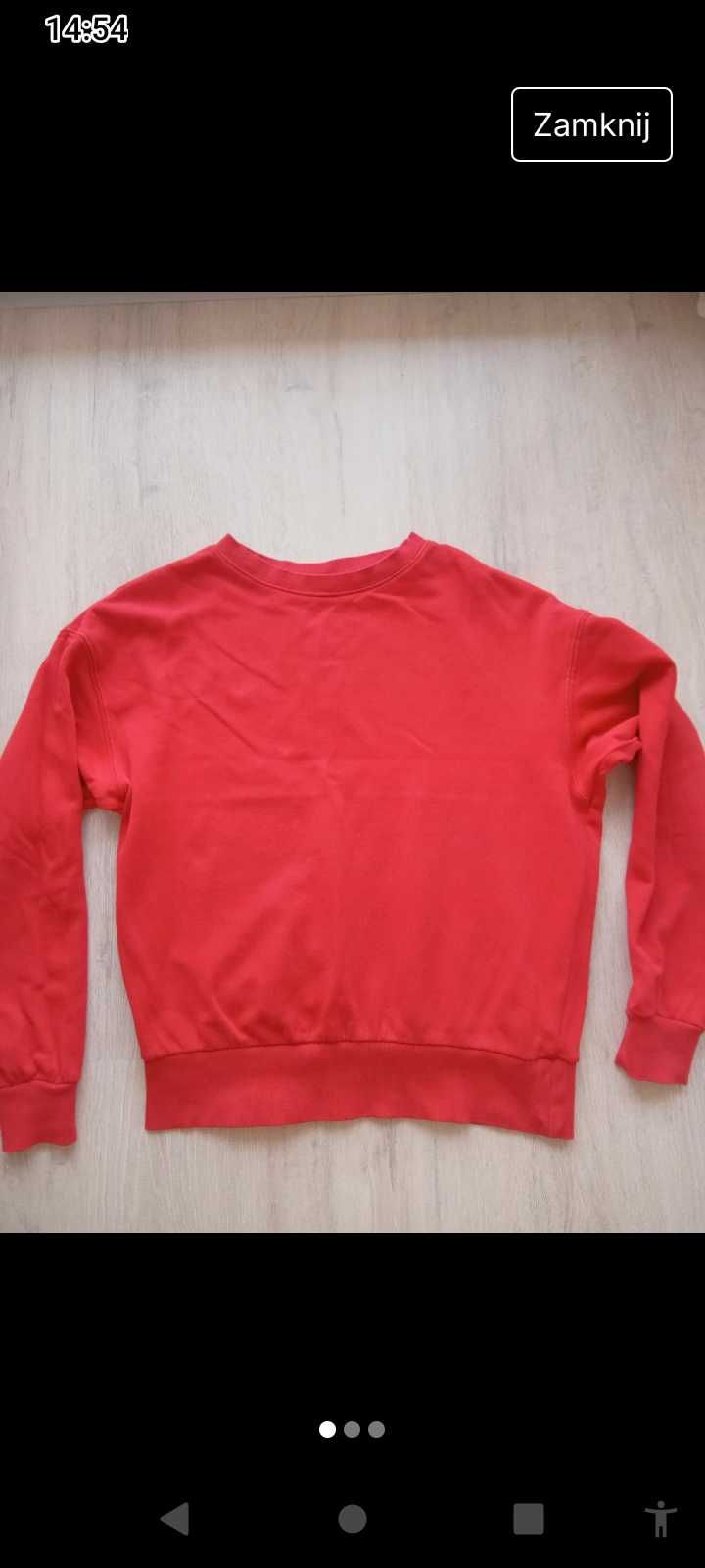 Bluza damska czerwona L