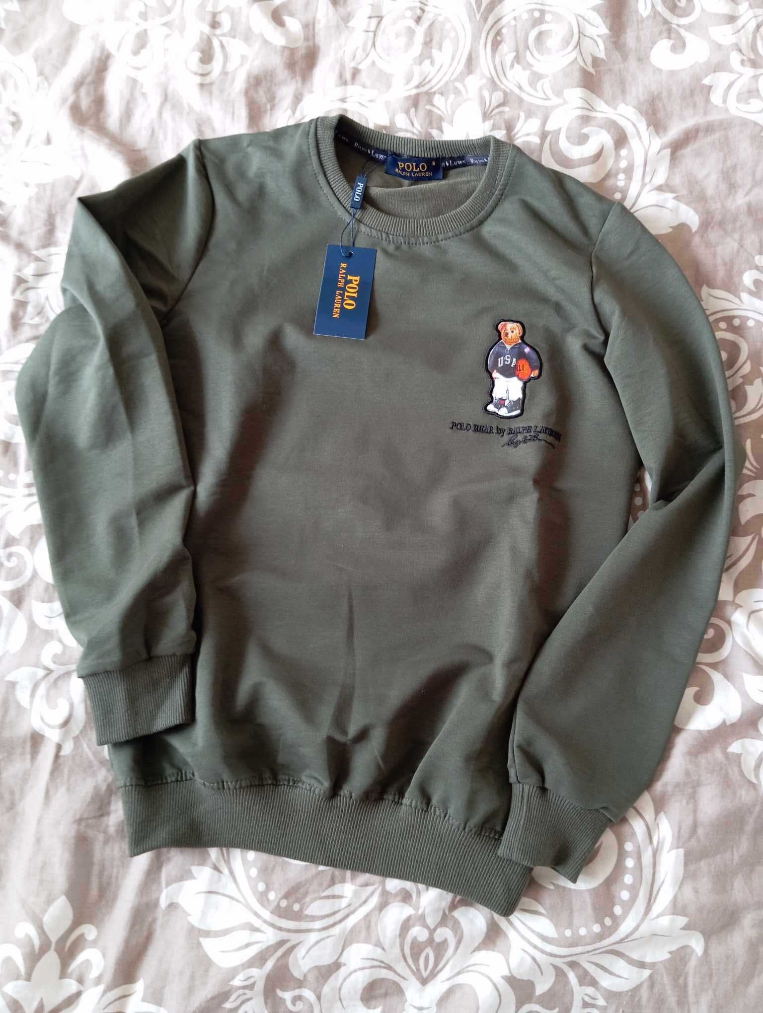 Bluza Ralph Lauren, kolor zielony rozmiar S